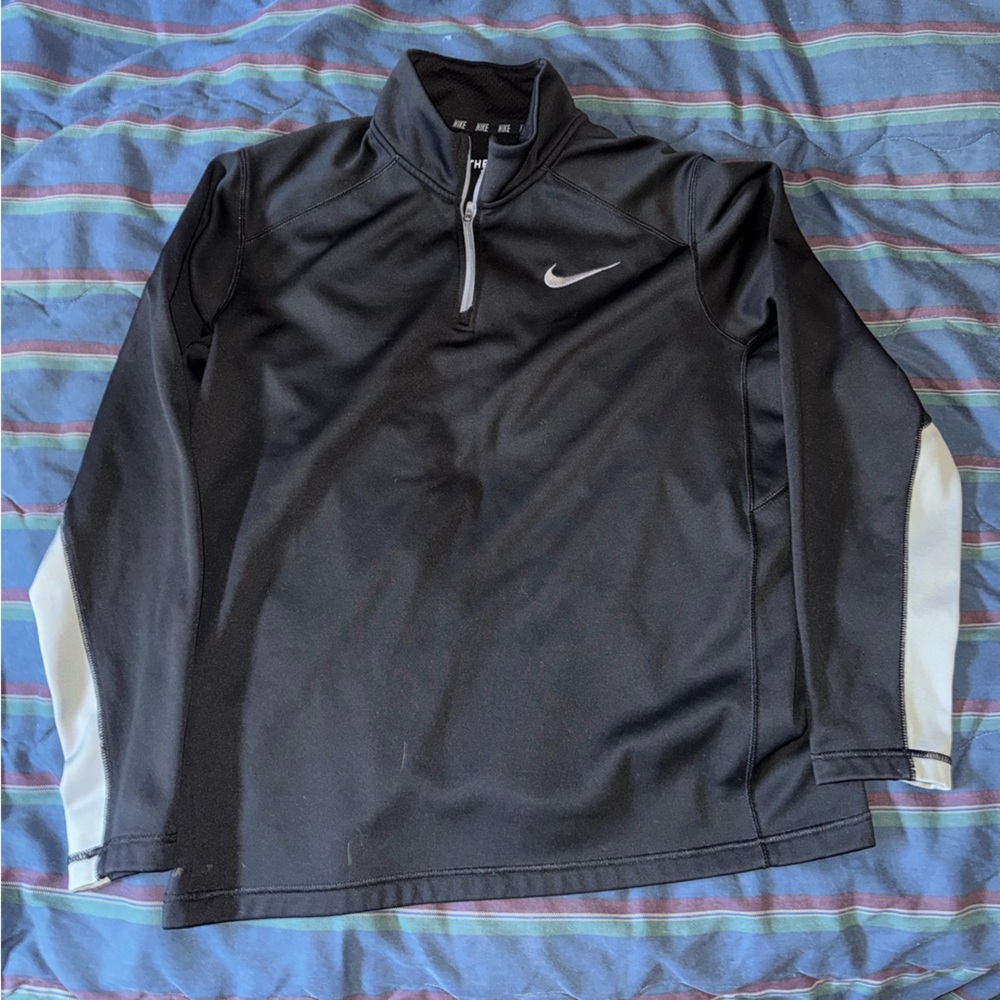 Nike Therma-Fit Black Quarter Zip